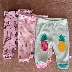 Rosie Pope set of 3 pants 0-3 month